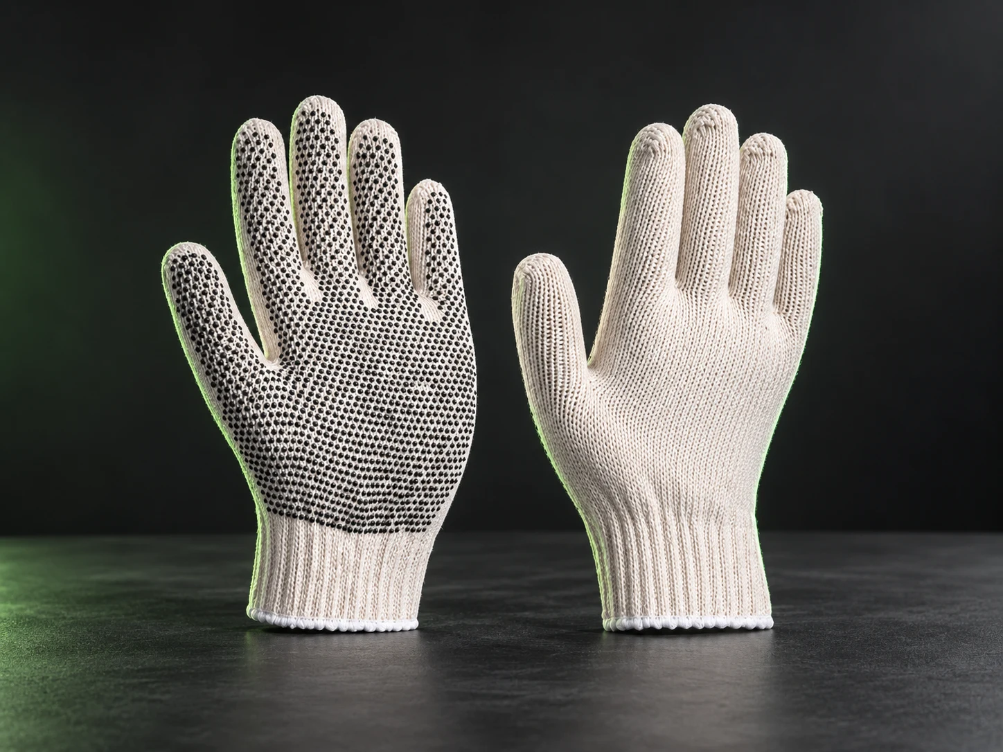 Guantes moteados, producción de FOCUS+
