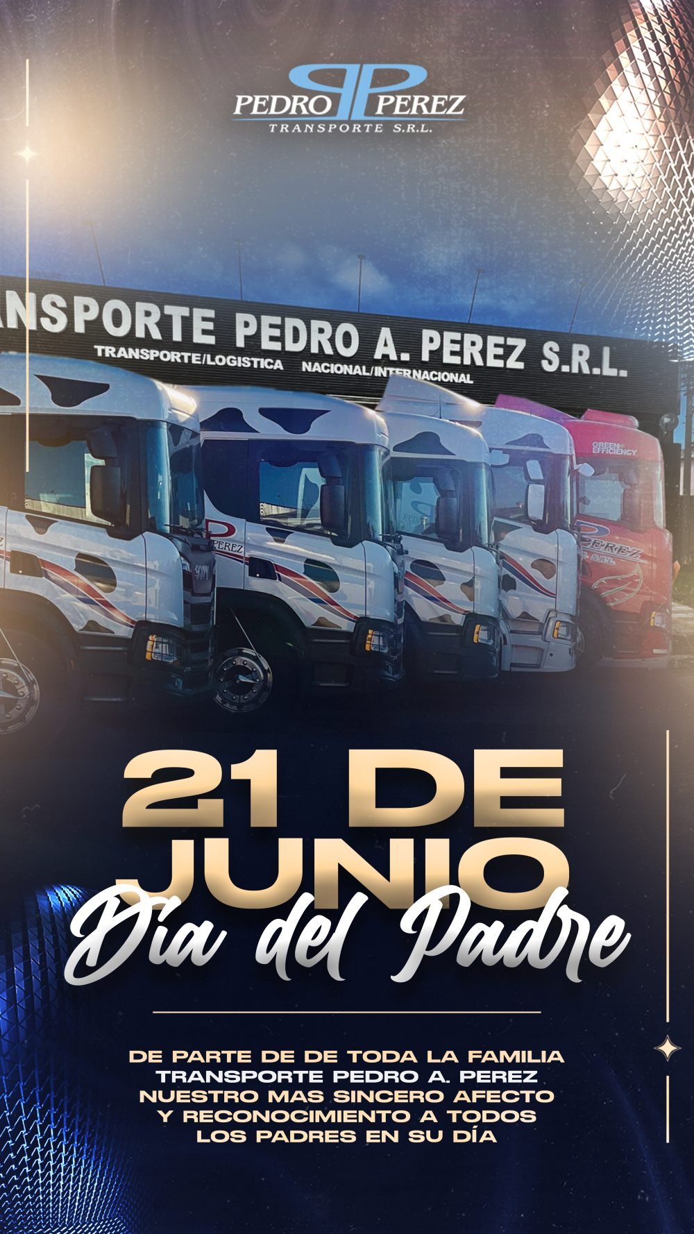 Efeméride Día del Padre -- Transporte Pedro A. Pérez S.R.L.